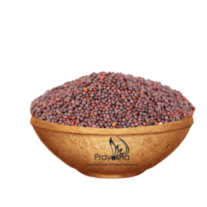 Black Mustard Seeds Isolated