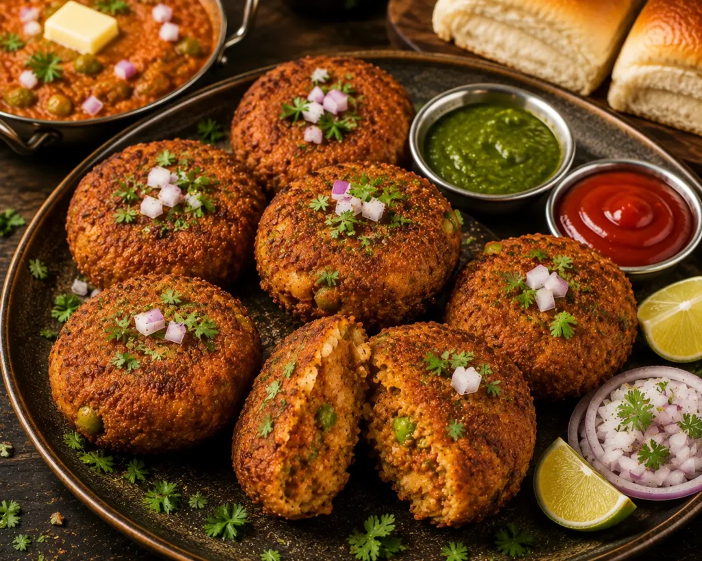 Pav Bhaji Cutlets