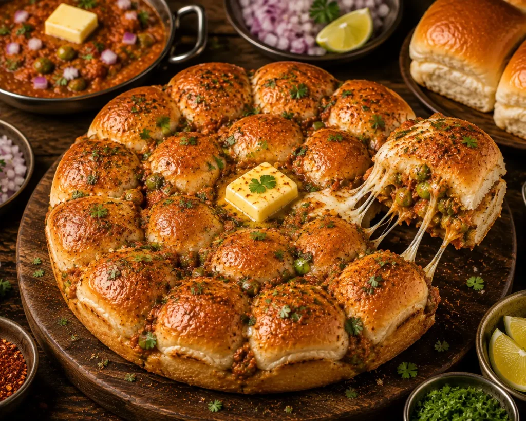 Pav Bhaji Pull Apart