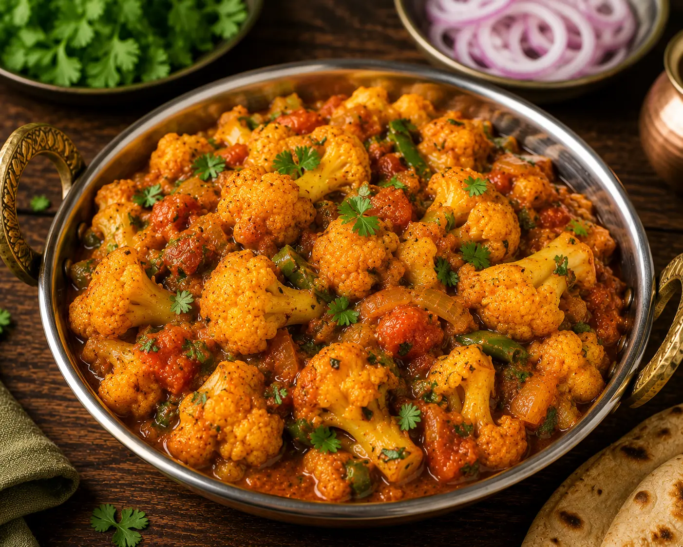 Cauliflower Sabji (Gobi Sabji) Recipe with Prayosha Meera Sabji Masala